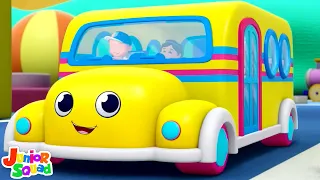Wheels On The Bus, School Bus and Vehicles Rhymes for Kids