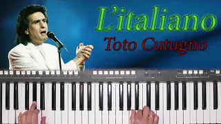 ЛАШАТЕ МИ КАНТАРЕ ( Toto Cutugno L'italiano ) YAMAHA DJX COVER