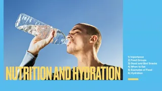 Nutrition and Hydration for Competitive Athletes