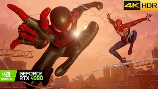 Spider-Man: Miles Morales - PC Gameplay Ray Tracing ON - (RTX 4090) 4K HDR 60FPS