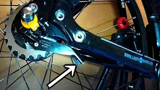 Preventing the cassette joint hurting the chainstay | BULLITT + alfine 8 speed