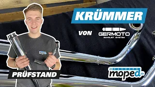 Krümmer von GERMOTO – Prüfstand