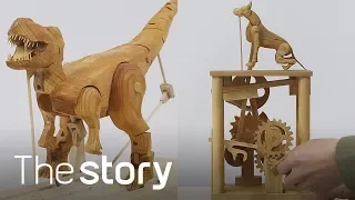 Dolls moving on mechanical principles, Automata! Meet the Korean Automata maker