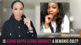 MUST WATCH! IS ALPHA KAPPA ALPHA SORORITY A DEMONIC CULT? | DENOUNCING ALPHA KAPPA ALPHA SORORITY