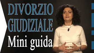 Divorzio giudiziale: mini guida