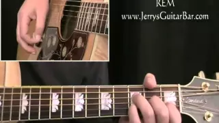 How To Play REM Losing My Religion (intro only)