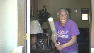 65-year-old grandma fends off half-naked, 300-pound robber with baseball bat