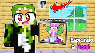 TROLLEO a MI AMIGA con CÁMARAS DE SEGURIDAD en MINECRAFT 😱😂 MiniMarvin TROLLEA A NAMI