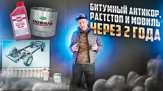 Вечный антикор. Раст-стоп и пушсало через 2 года? Что трескается а что смывается?