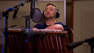 Trolls: Justin Timberlake & Anna Kendrick Behind the Scenes Voice Recording | ScreenSlam