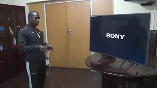 SELF POWERED TV - A Zimbabwean inventor Mr Maxwell Chikumbutso’s latest invention. WATCH