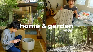 Home & Garden vlog 🏡 Making a shirt, plant shopping, and what I’ve been reading