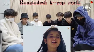 @BangladeshKpopWorld BTS reaction Pakistani gojol { Mujhe Tohfay Mein Mila Ramzan }💚💛