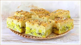 Недорого - значит вкусно! Не верите? Убедитесь сами! Пирог с картофелем и зеленью.