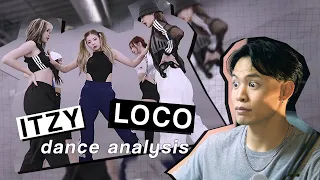 Is this Ryujin's era? 🤔 | Choreographer's Analysis of ITZY - LOCO Dance Practice | Dancer Reacts