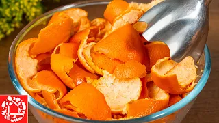 Don't throw away tangerine peels! I don't buy in the store anymore! Easy and tasty