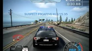 Need for Speed Hot Pursuit (2010) Drift police !!  [HD]