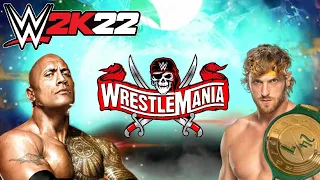 WWE 2k22 | Universe Mode | Episode #165 | WrestleMania (Part 1/3)