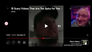 My Reaction to Chills: 15 Scary Videos That are to Spicy for you.