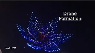 DRONE FORMATION LIGHT SHOW | Tokyo Olympic 2020 #TokyoOlympic2020