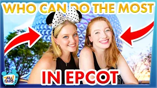 How To Do The MOST In EPCOT in ONE DAY -- 34 Attractions!