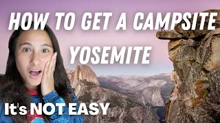 HOW TO RESERVE a CAMPSITE in Yosemite National Park | Making a campground reservation at Yosemite
