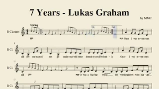 7 Years   Lukas Graham Clarinet Sheet Music By MMC