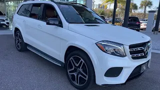 2018 Mercedes-Benz GLS 550 4MATIC SUV White