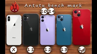 iPhone Benchmark: Testing iPhone X, 11, 12, 13, 14 Plus with Antutu! 📱| Ultimate Performance Test!