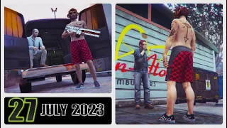 GTA Gun Van and Street Dealers locations today 27th July 2023 - (no RAILGUN this week.)