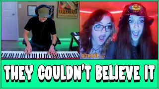 Pianist Flexes His Perfect Pitch on OMEGLE...