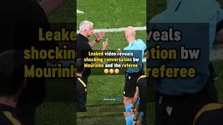 Mourinho GOES IN ON the ref Anthony Taylor 😳 #football