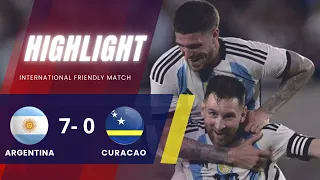 Argentina vs Curacao Score 7-0 | All Goals & Highlights