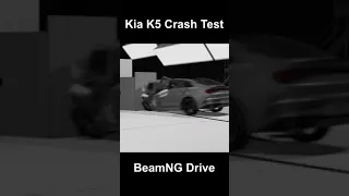 [BeamNG] Kia K5 High Speed Crash Tests #Shorts