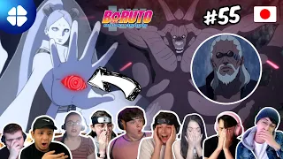 🐙 Killer Bee Vs Momoshiki 💥 Reaction Mashup |  Boruto 55 🇯🇵 ボルト -- 海外の反応