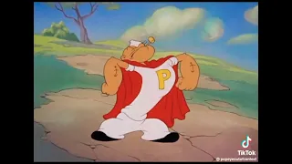 all scenes when popeye eats spinach 😋