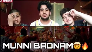 Foreigners reacting to Bollywood - Munni Badnaam Hui, Dabangg!!🔥🔥🔥🔥