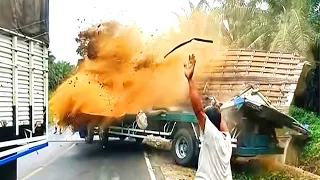 TOTAL IDIOTS AT WORK 2022 | FUNNY FAILS 2022 | IDIOT DANGEROUS TRUCK & CAR DRIVING FAILS 2022