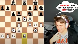 Magnus Carlsen has come up with a NEW CHESS THEORY | Magnus Carlsen chess