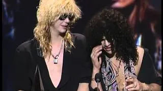 Guns N' Roses Win Heavy Metal Album - AMA 1990