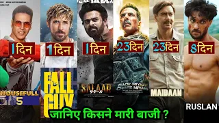 Box Office Collection of the Fall Guy, Bade miyan chote miyan, Maidaan,Ruslaan, Salaar, Housefull 5
