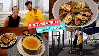 MA ROUTINE SPORT ET ALIMENTATION PENDANT LE RAMADAN