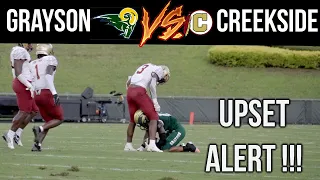YOU'RE CRAZY IF YOU DON'T WATCH THIS GAME !!!! CREEKSIDE VS GRAYSON