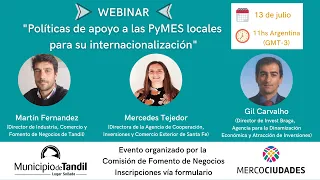 Políticas de apoyo a las PyMES locales para su internacionalización