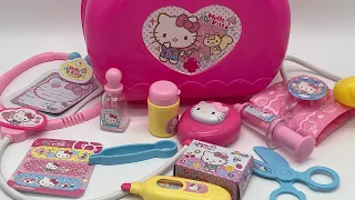 10 minutes Satisfying with Unboxing Hello Kitty Doctor Set ASMR