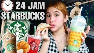 24 JAM CUMA MAKAN & MINUM STARBUCKS! AUTO TEKOR