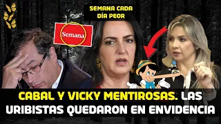 ¡PILLARON A VICKY DÁVILA Y A CABAL! TREMENDA MENTIRA QUE INVENTARON PARA AFECTAR AL GOBIERNO PETRO