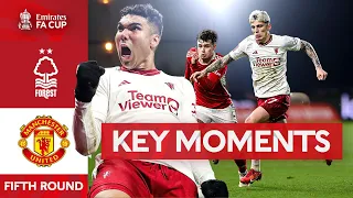 Nottingham Forest v Manchester United | Key Moments | Fifth Round | Emirates FA Cup 2023-24