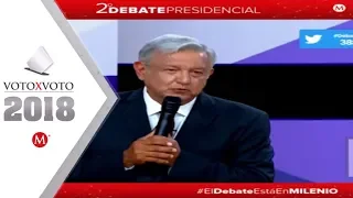 Los mejores momentos del segundo debate presidencial 2018