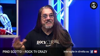 PINO SCOTTO 🔥 ROCK TV CRAZY 🤡 LIVE SU ROCK TV 🤘🏻📲 9 OTTOBRE 2023